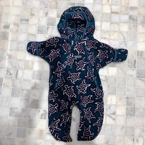 Patagonia fleece 3 mon bunting, good condition